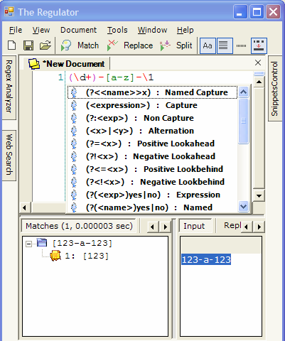 Intellisense de expresiones