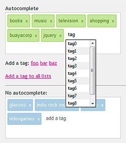 jQuery Tags