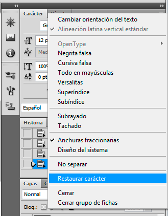 Actualizar lista de fuentes sin reiniciar Photoshop