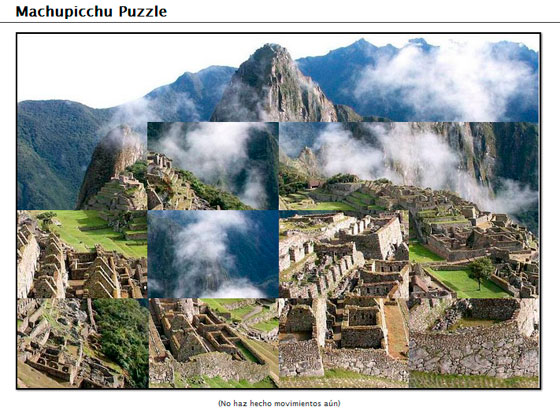 Machupicchu Puzzle